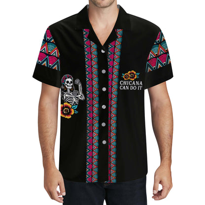 Chicana Can Do It - Personalized Custom Unisex Hawaiian Shirt - HW_MX20
