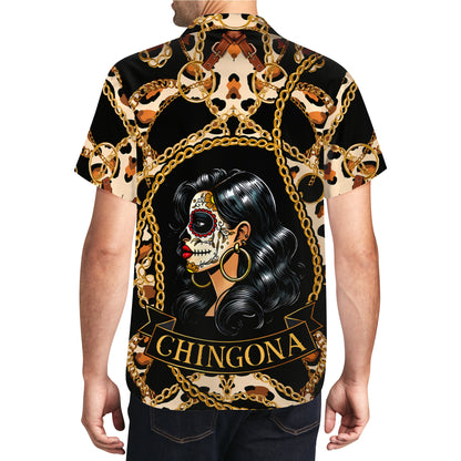 Chingona Porque Pendejas Hay Muchas - Chemise hawaïenne unisexe personnalisée - HW_MX51