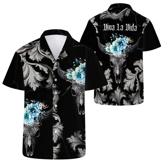 Viva La Vida - Personalized Custom Unisex Hawaiian Shirt - HW_MX54