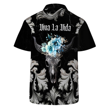 Viva La Vida - Chemise hawaïenne unisexe personnalisée - HW_MX54