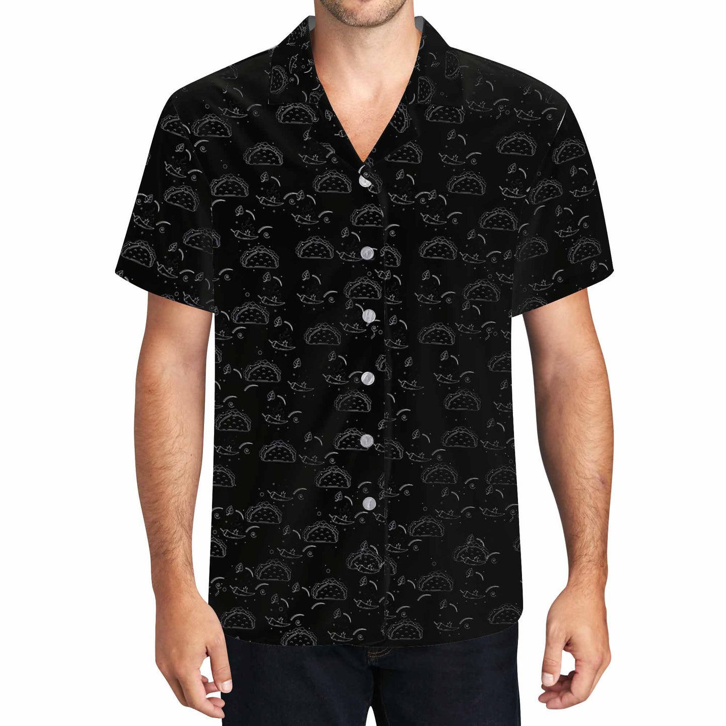 Si Muero Entiérrame Con Un Taco- Personalized Custom Unisex Hawaiian Shirt - HW_MX56