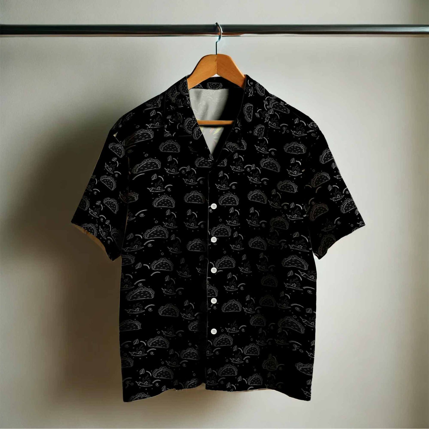 Si Muero Entiérrame Con Un Taco- Personalized Custom Unisex Hawaiian Shirt - HW_MX56
