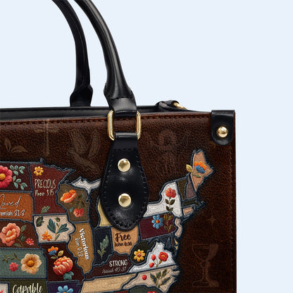 Jesus Shapes America - Bolso de Cuero - IND02