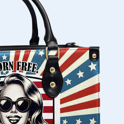 Born Free - Bolso de mano de piel personalizado - IND09