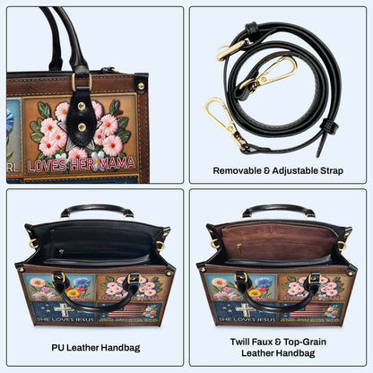 Elle est une bonne fille - Sac à main en cuir - IND14