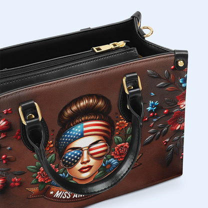 Miss Americana - Sac à main en cuir - IND17