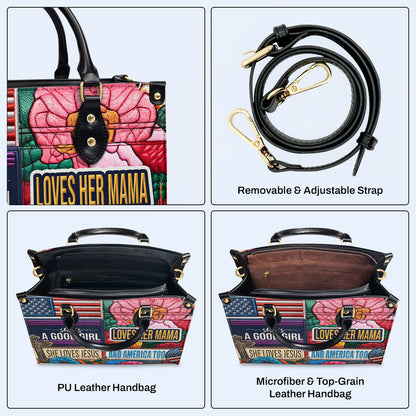 Elle est une bonne fille - Sac à main en cuir - IND19