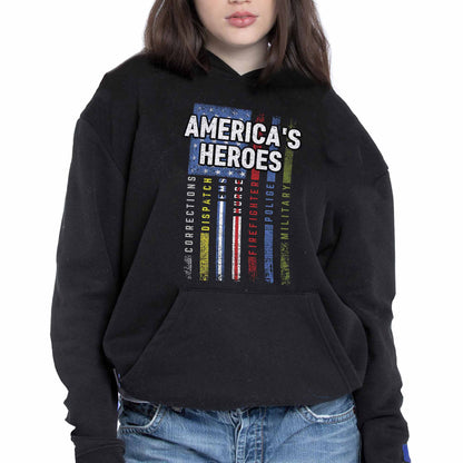 America's Heroes American Flag Design