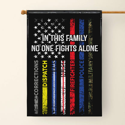 In This Family No One Fights Alone Stars And Stripes