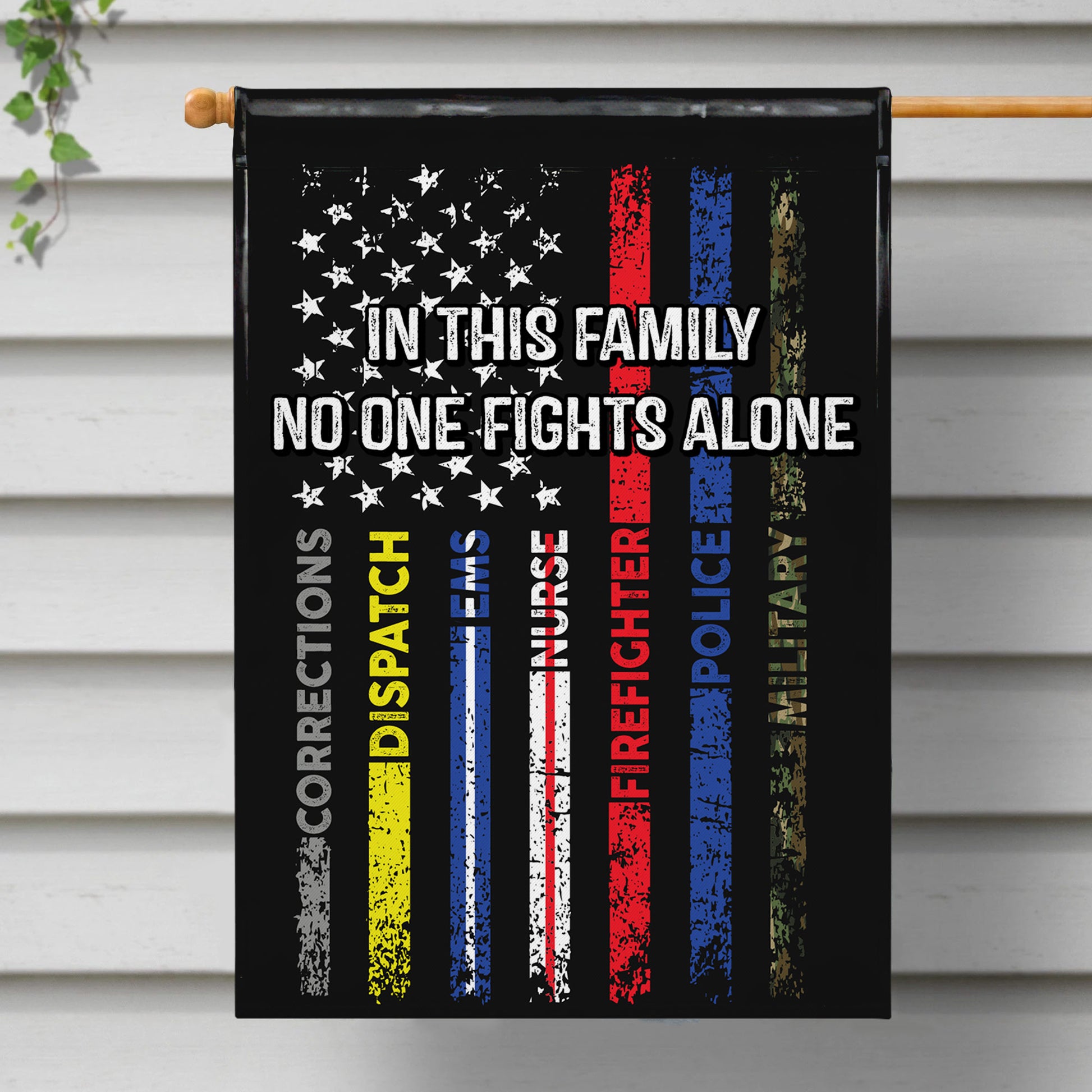 In This Family No One Fights Alone Stars And Stripes