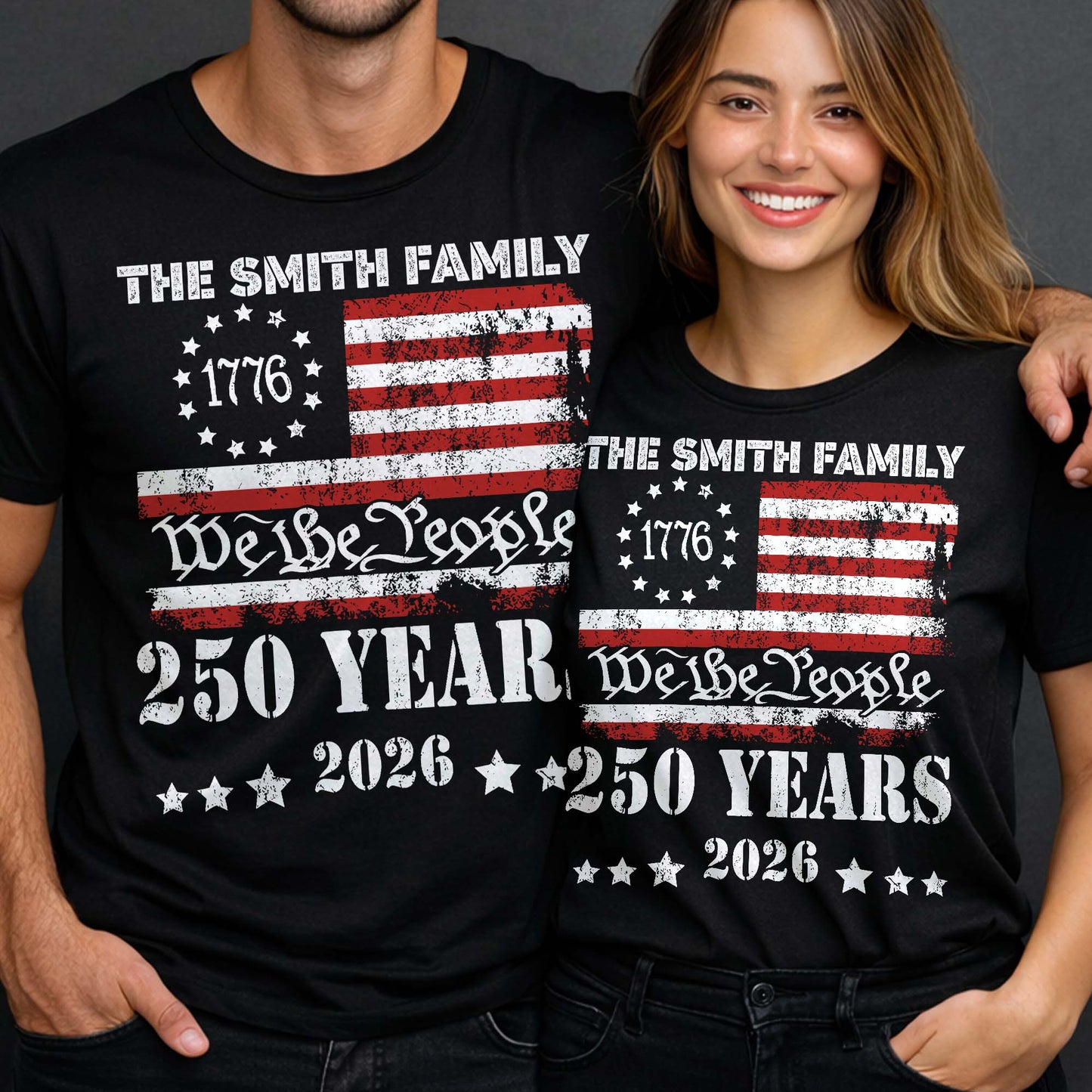 We The People, 250 Years American Flag