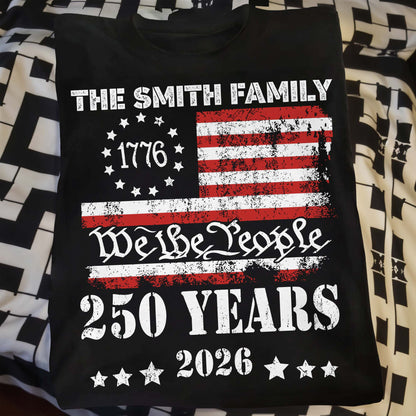 We The People, 250 Years American Flag