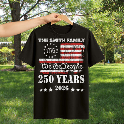 We The People, 250 Years American Flag