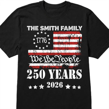 We The People, 250 Years American Flag