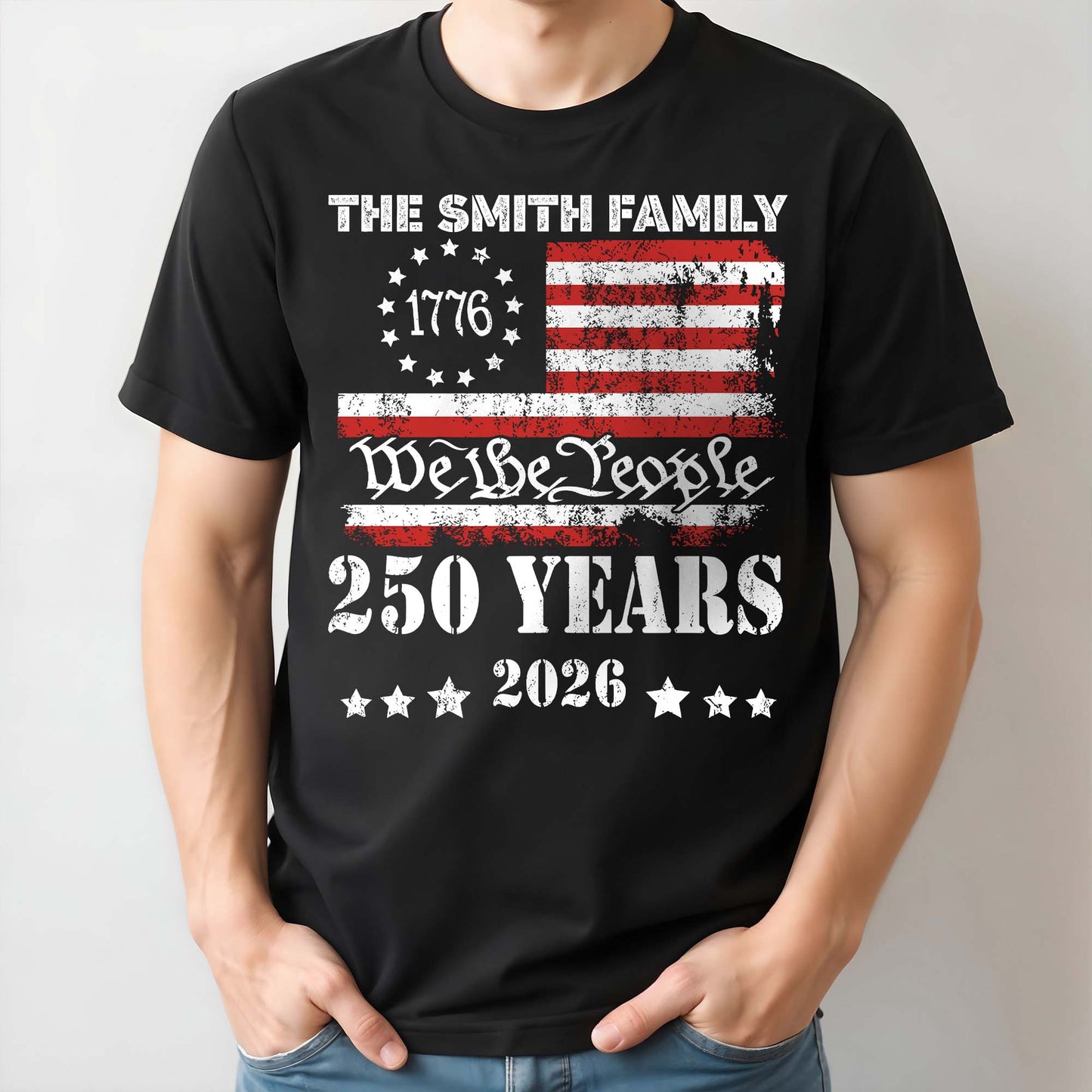 We The People, 250 Years American Flag