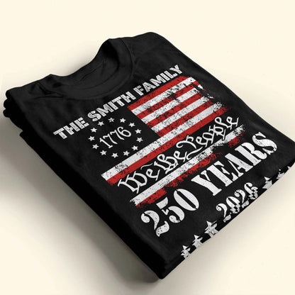 We The People, 250 Years American Flag