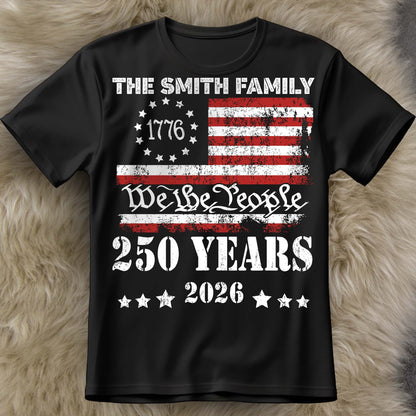 We The People, 250 Years American Flag