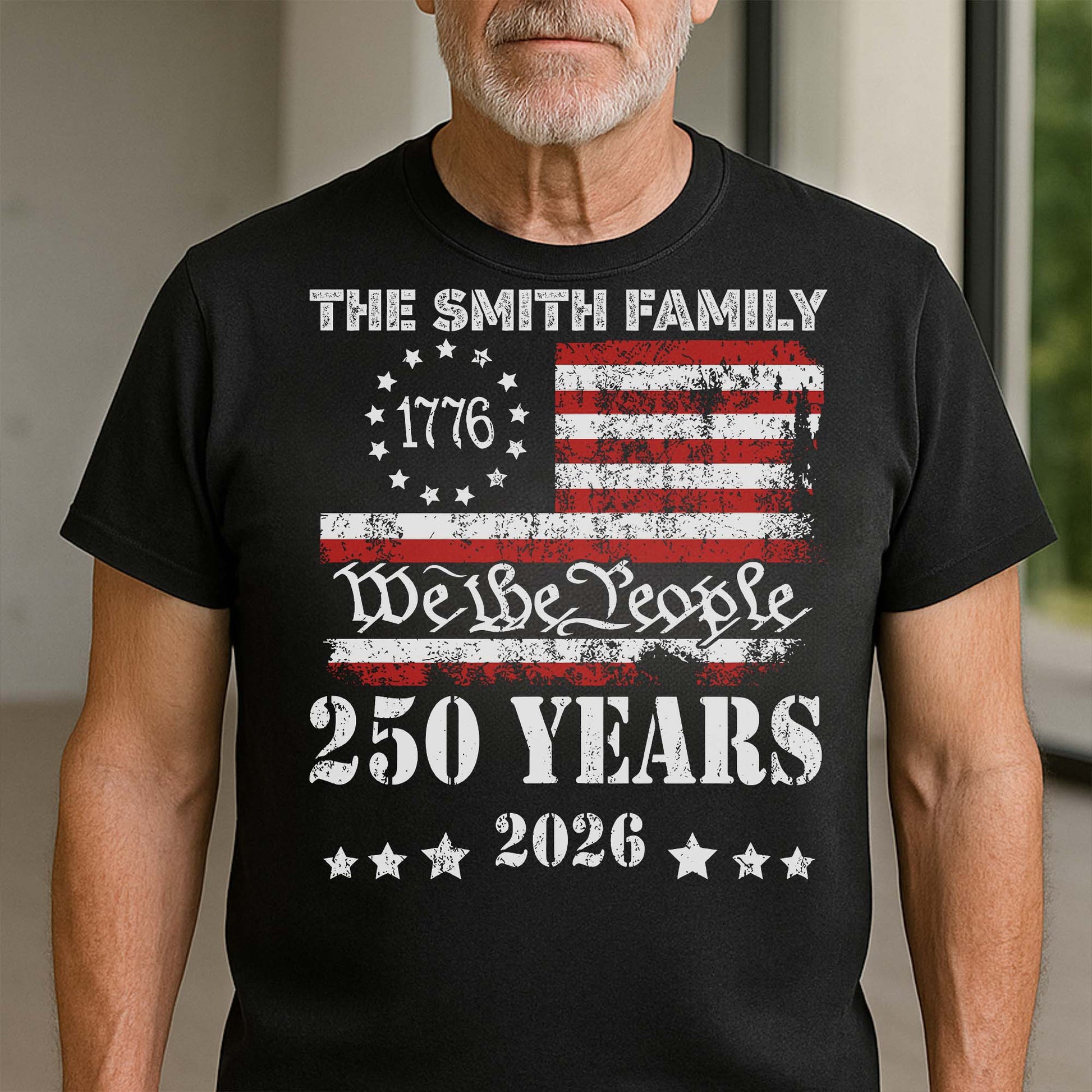 We The People, 250 Years American Flag