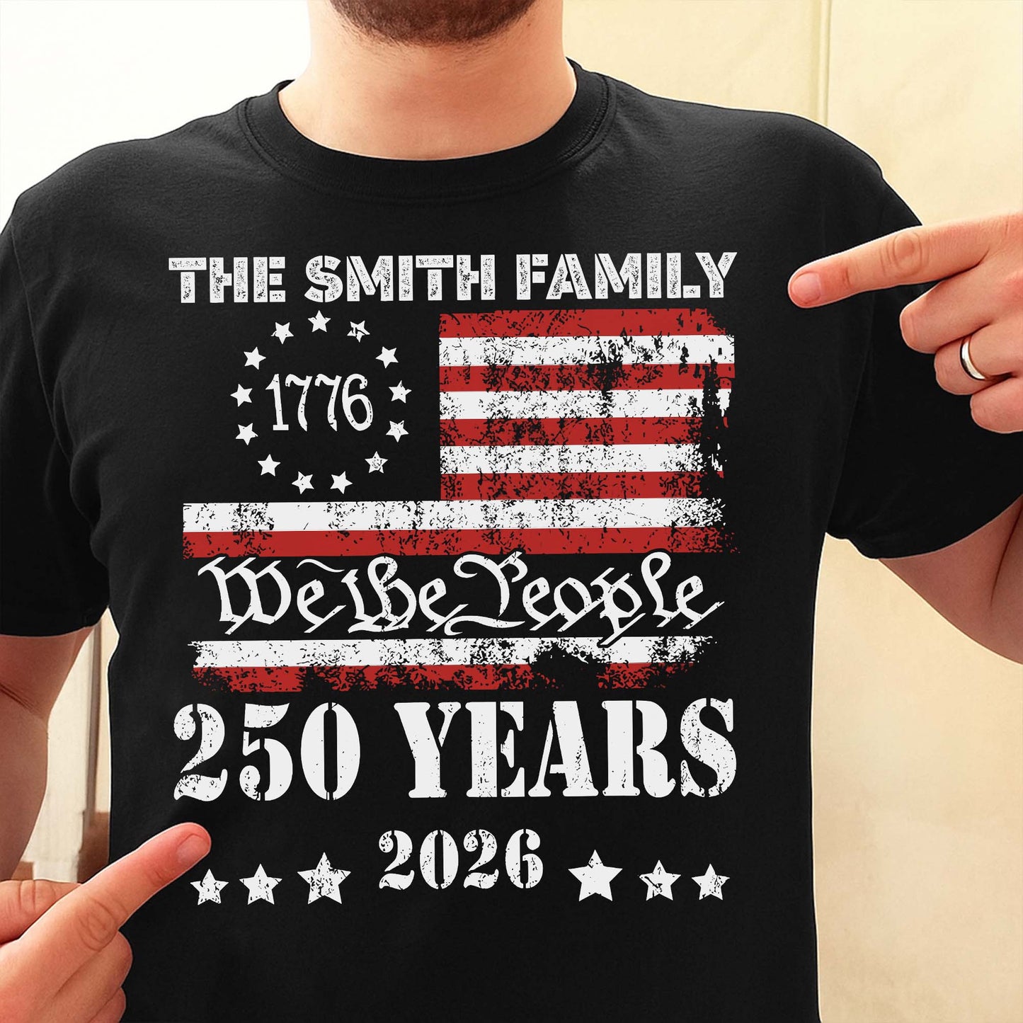 We The People, 250 Years American Flag