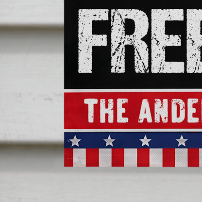 250 Years Of Freedom, Eagle And American Flag