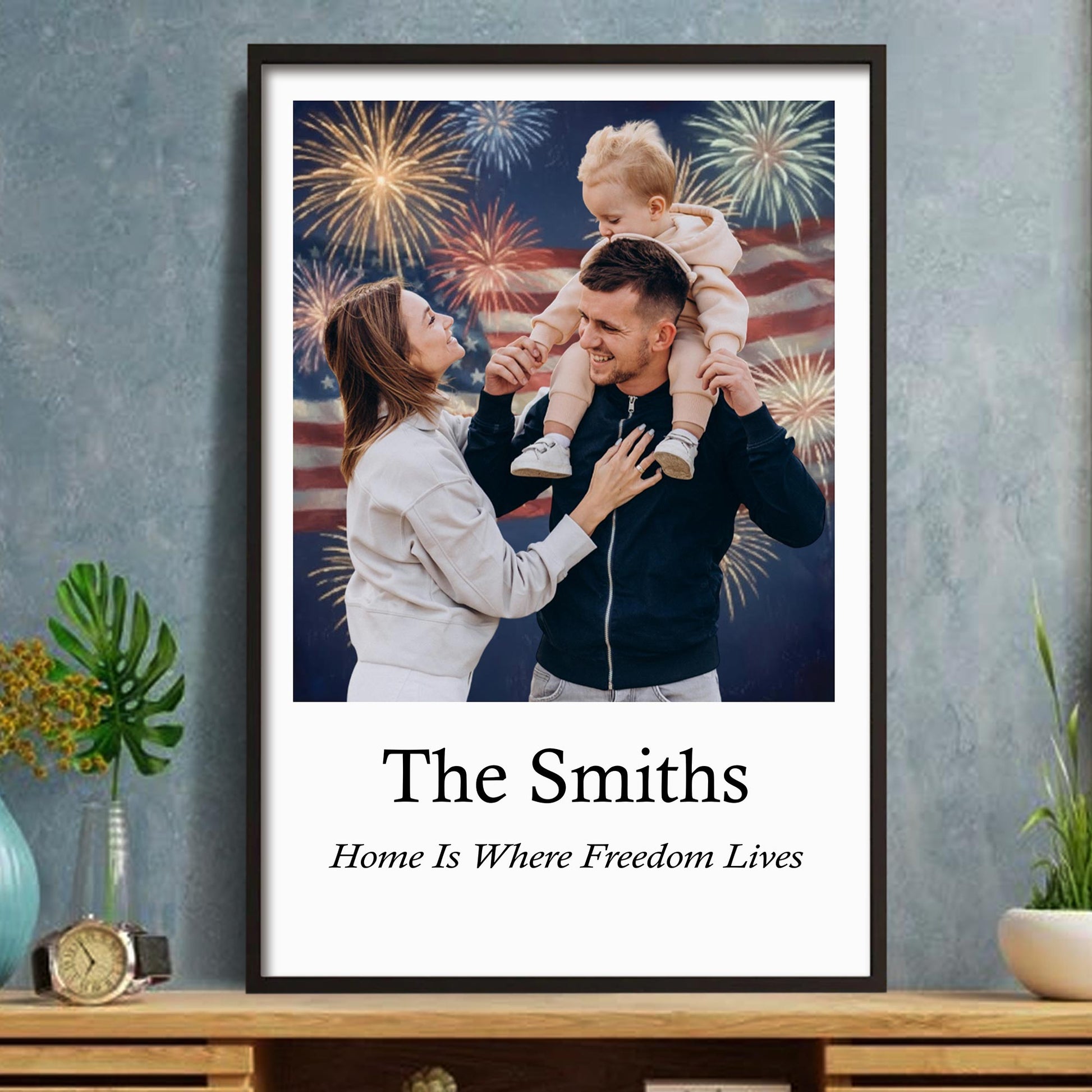 Home Is Where Freedom Lives, Family and Fireworks