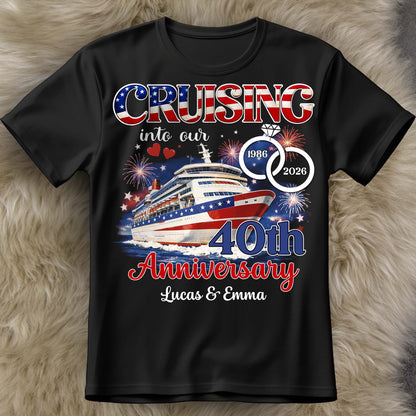 Cruising Into Our Anniversary Ship And Wedding Rings