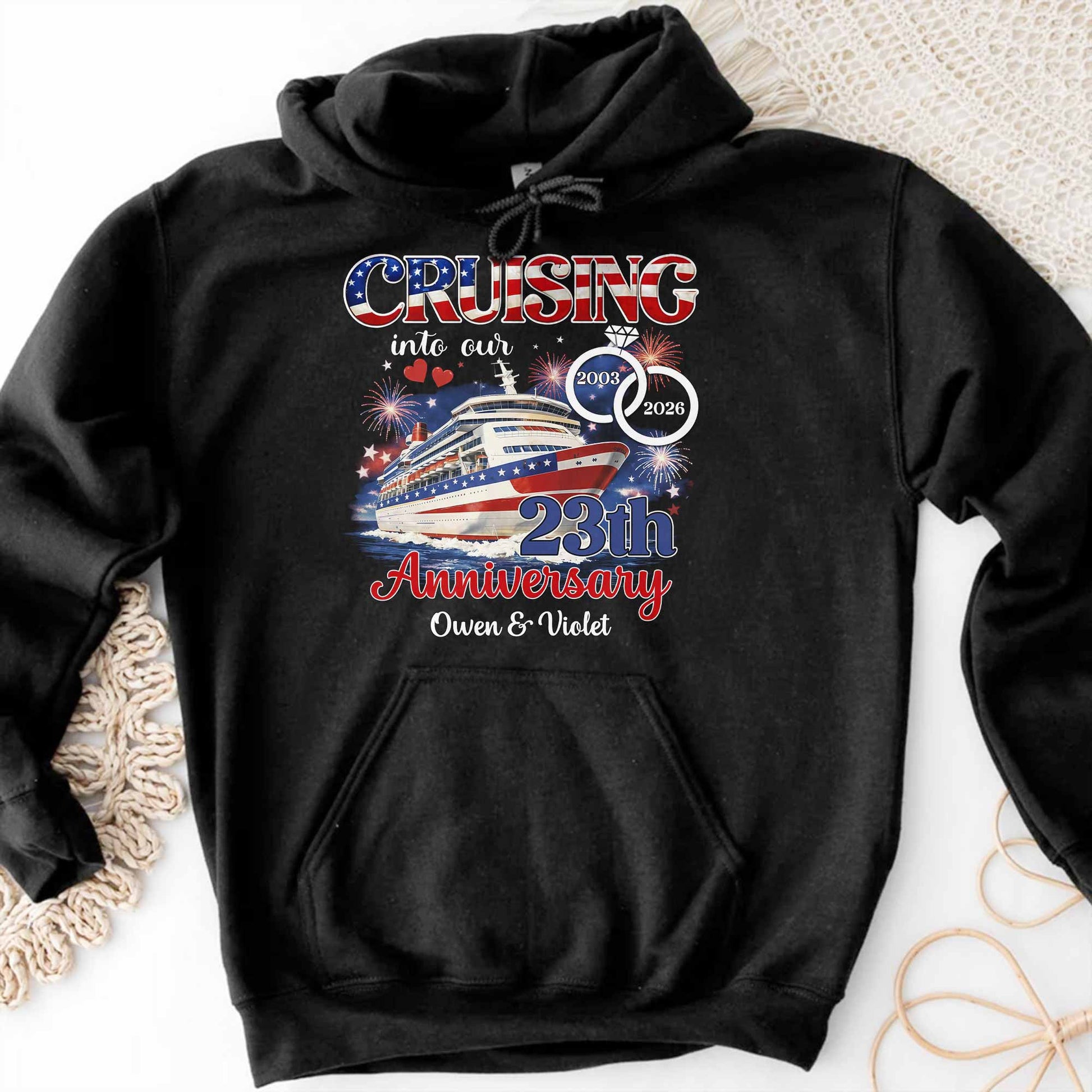 Cruising Into Our Anniversary Ship And Wedding Rings