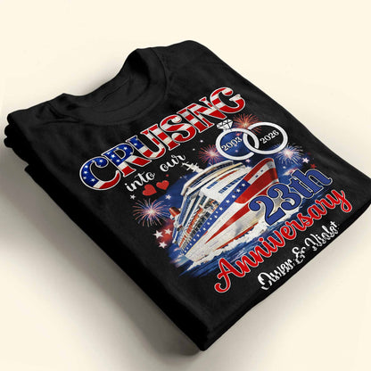 Cruising Into Our Anniversary Ship And Wedding Rings