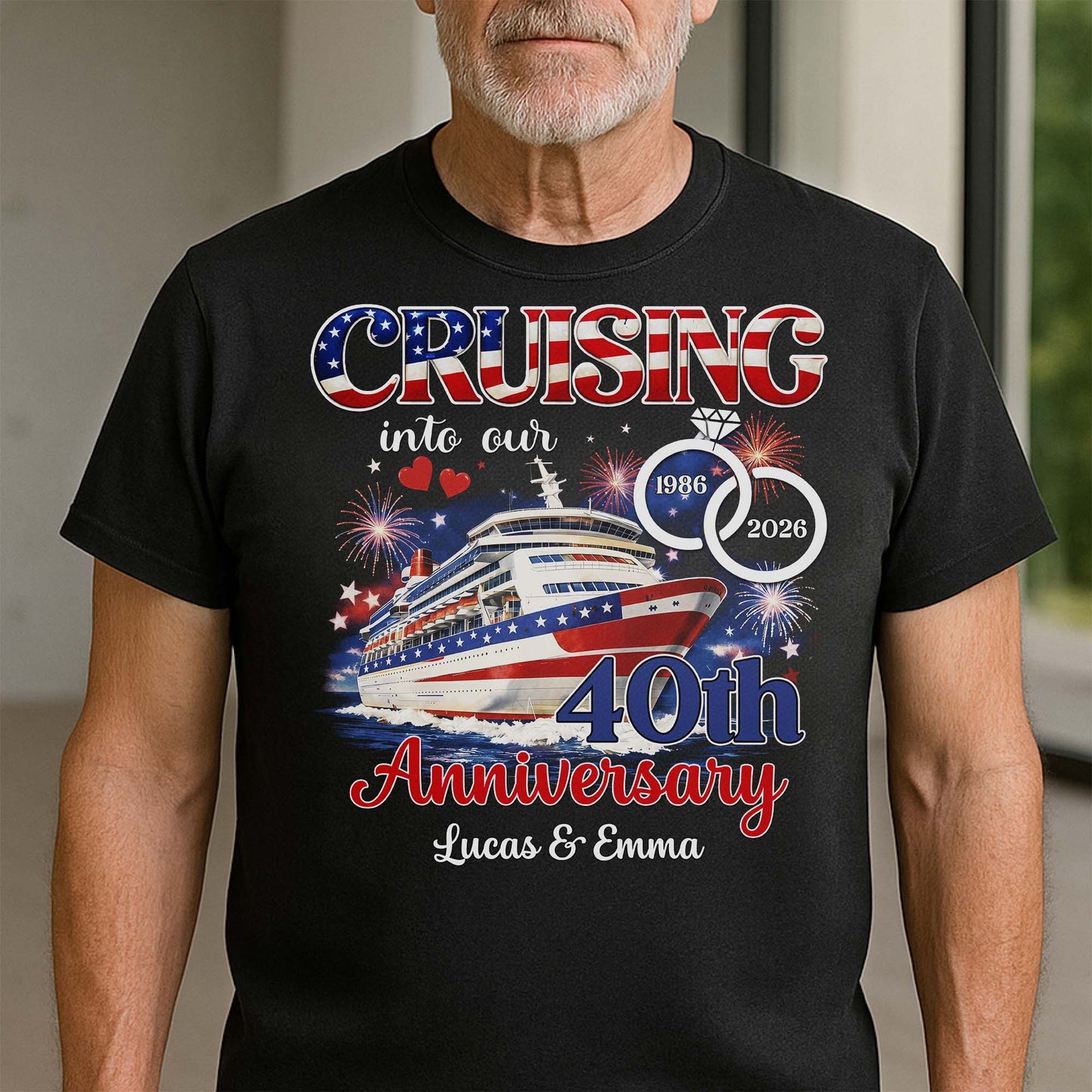 Cruising Into Our Anniversary Ship And Wedding Rings