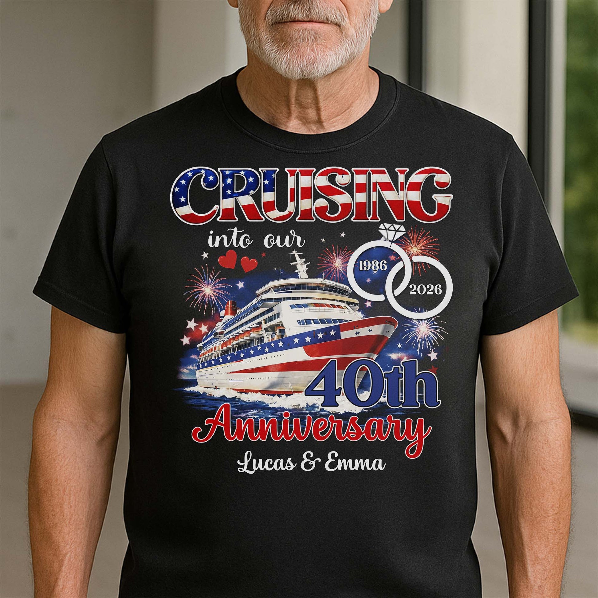 Cruising Into Our Anniversary Ship And Wedding Rings