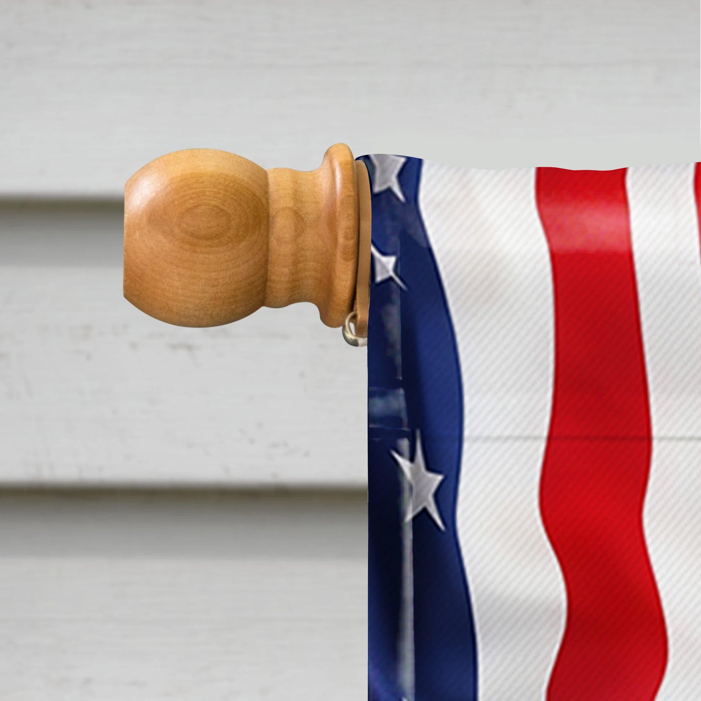 Warning Area Patrolled By 24 Hour Security Patriotic Dog