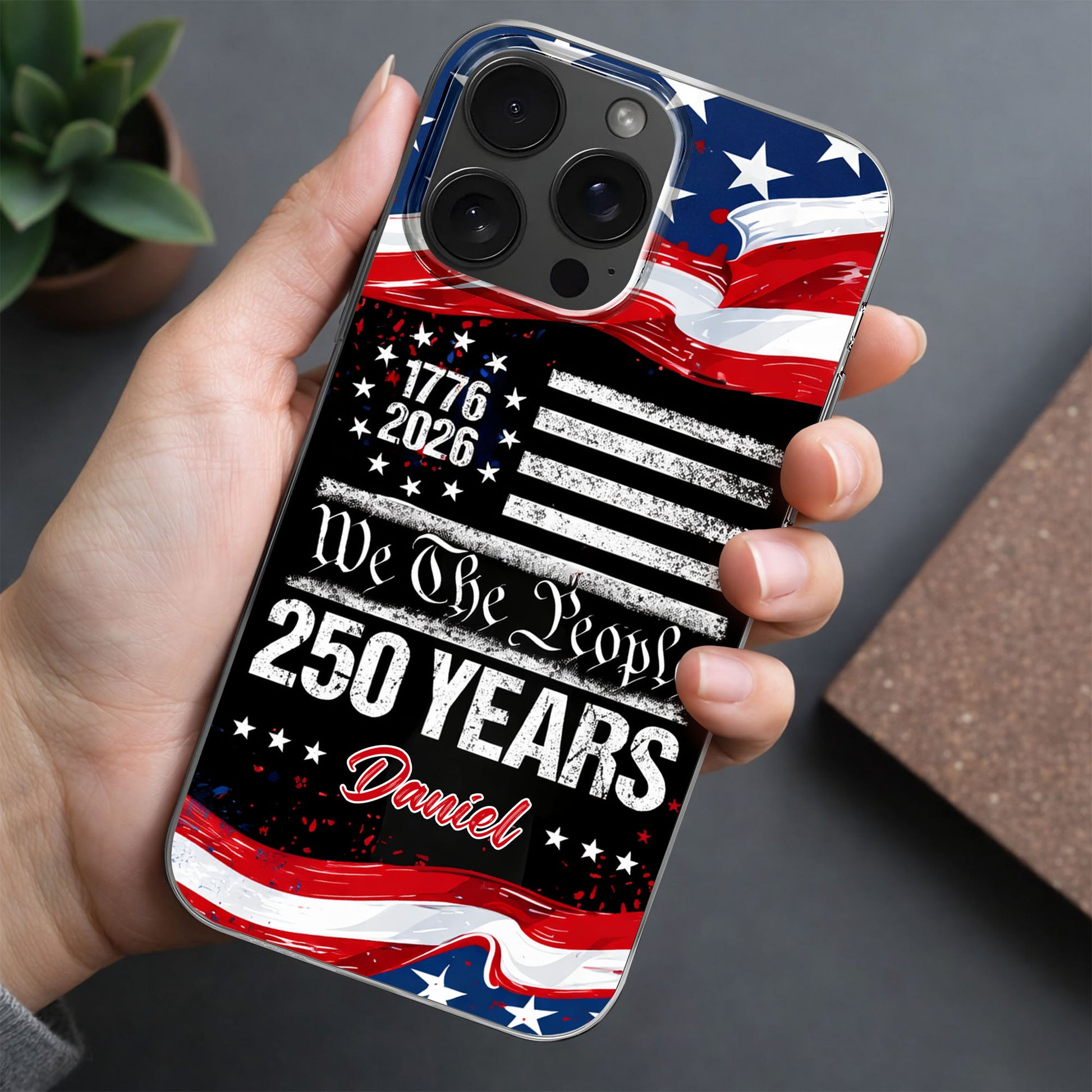 We The People American Flag With Stars And Stripes