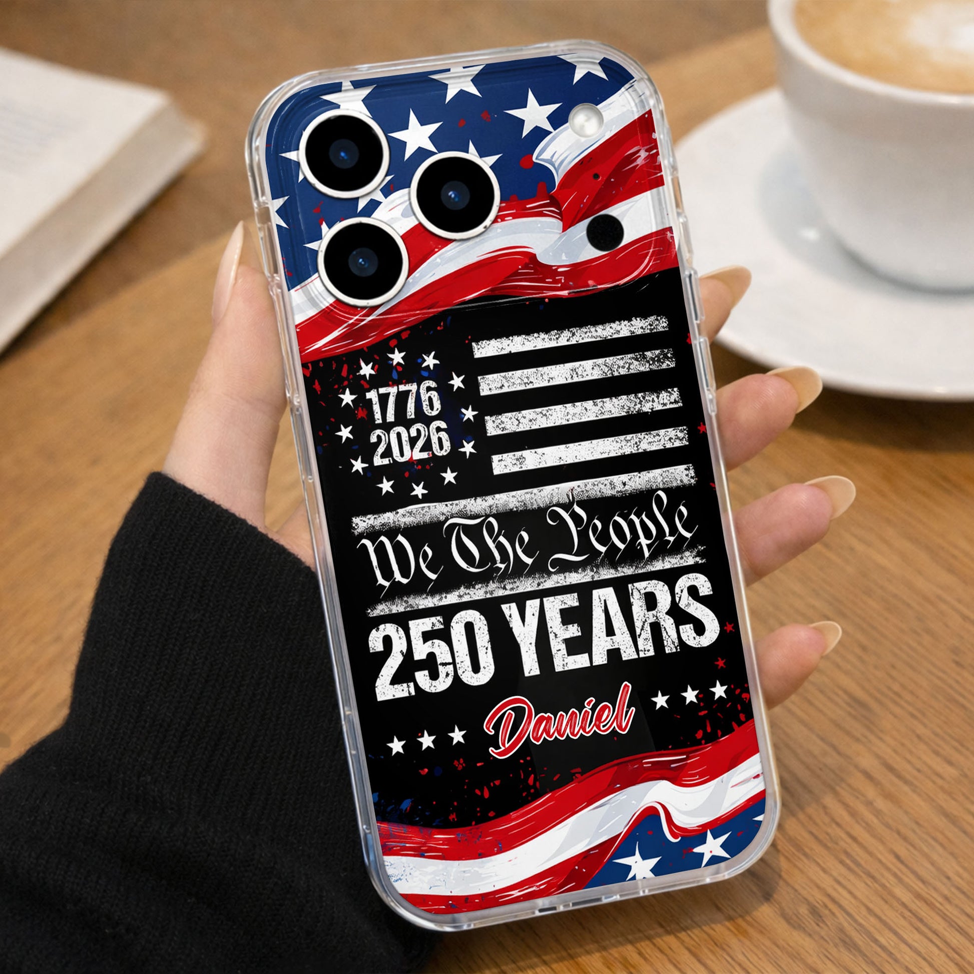 We The People American Flag With Stars And Stripes