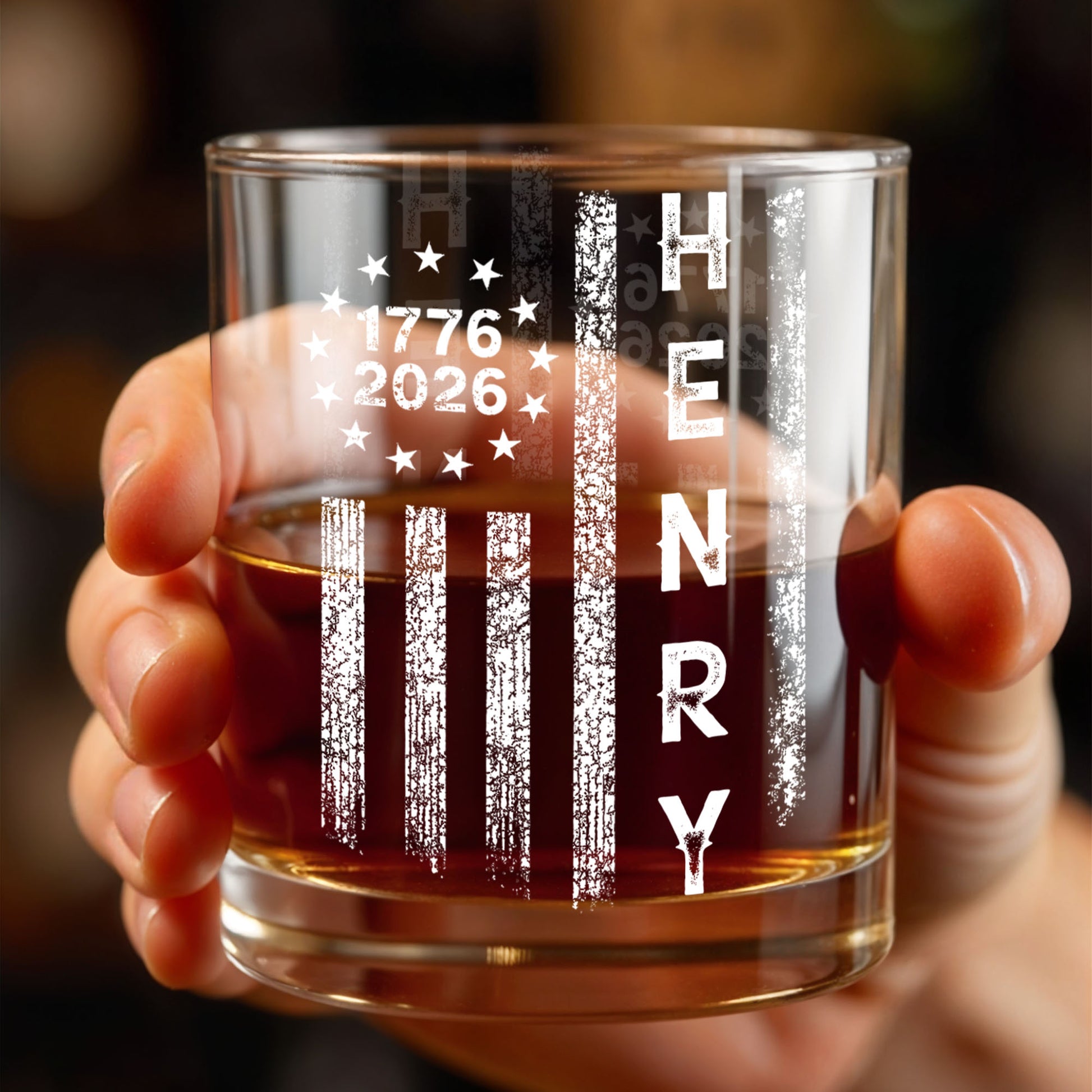 Patriotic American Flag With Stars And Stripes Vertical Design