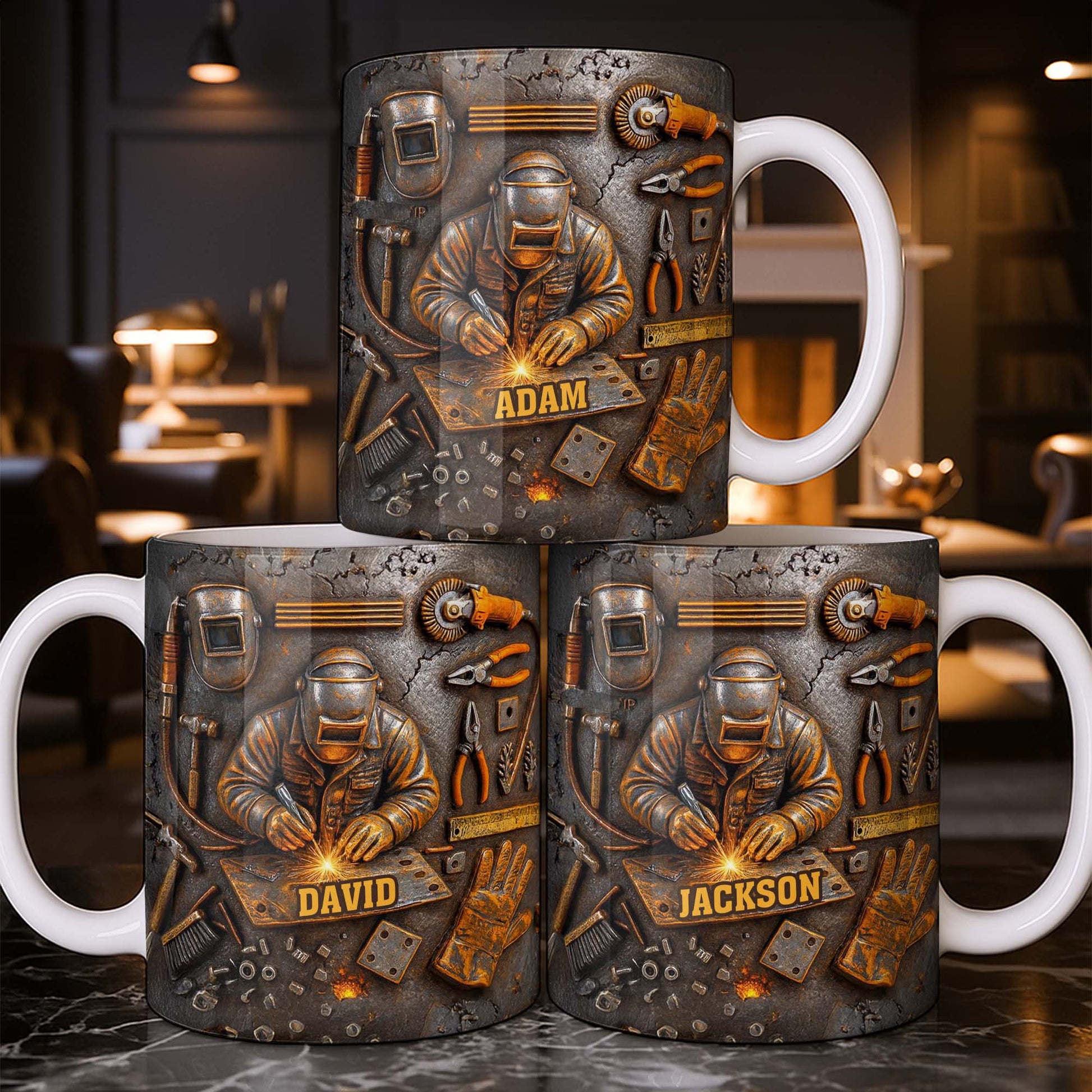 Celebrate The Art Of Craftsmanship With This Welder-Inspired Design