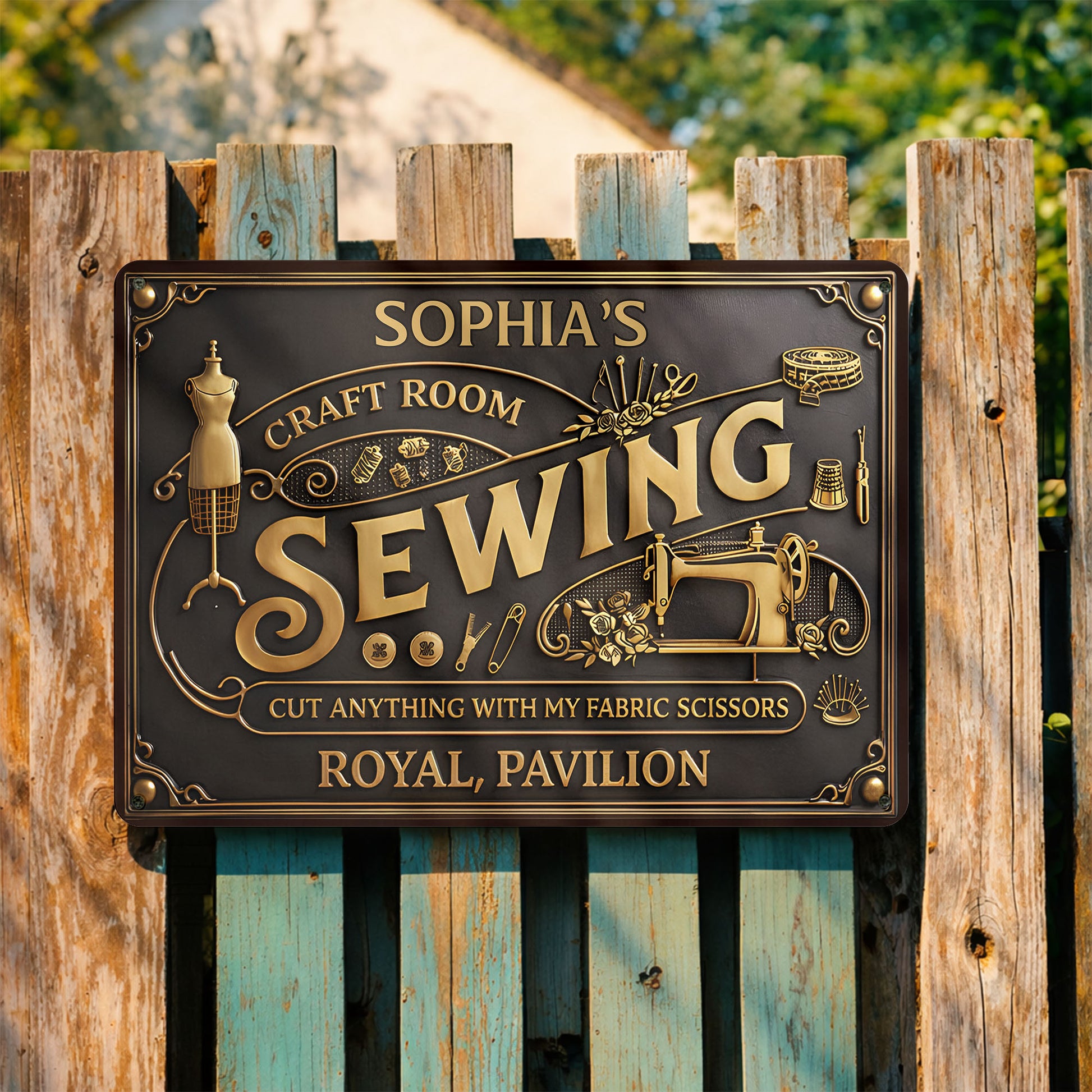 Cut Anything With My Fabric Scissors, Sewing Room Decor