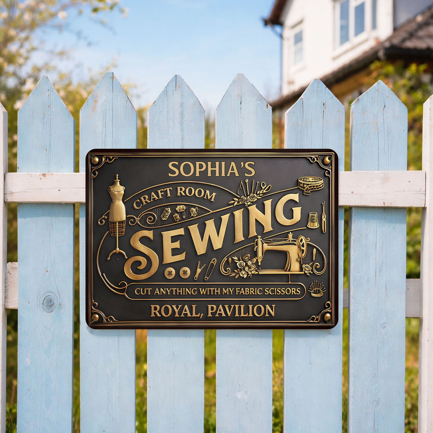 Cut Anything With My Fabric Scissors, Sewing Room Decor