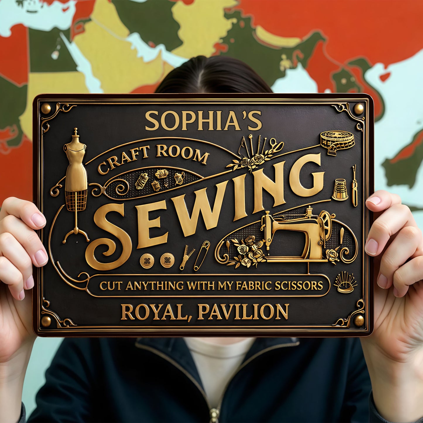 Cut Anything With My Fabric Scissors, Sewing Room Decor