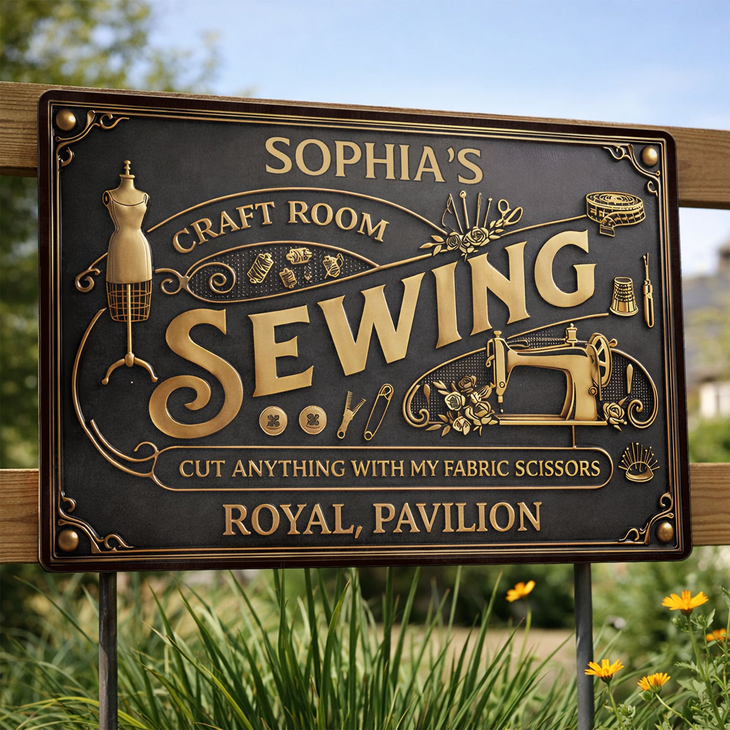 Cut Anything With My Fabric Scissors, Sewing Room Decor