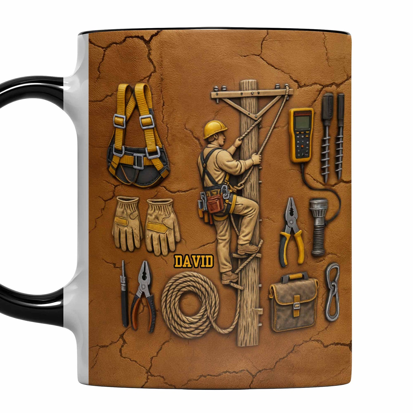 Celebrate Your Dedicated Craftsmanship, Lineman And Tools