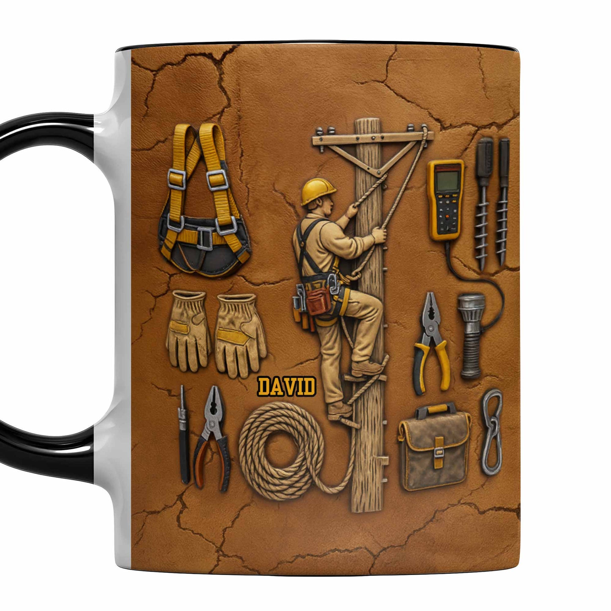 Celebrate Your Dedicated Craftsmanship, Lineman And Tools