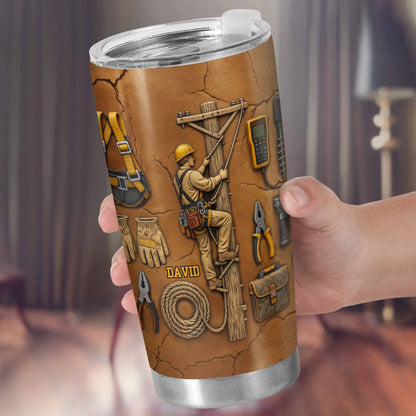 Celebrate Hard Work, Tools and Construction Worker Design