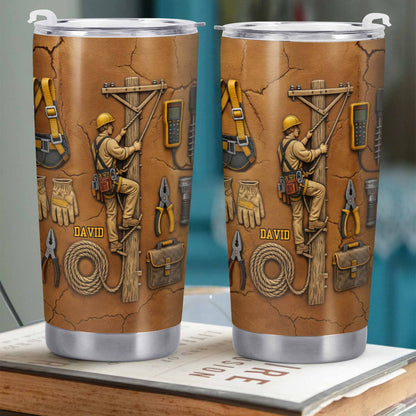 Celebrate Hard Work, Tools and Construction Worker Design