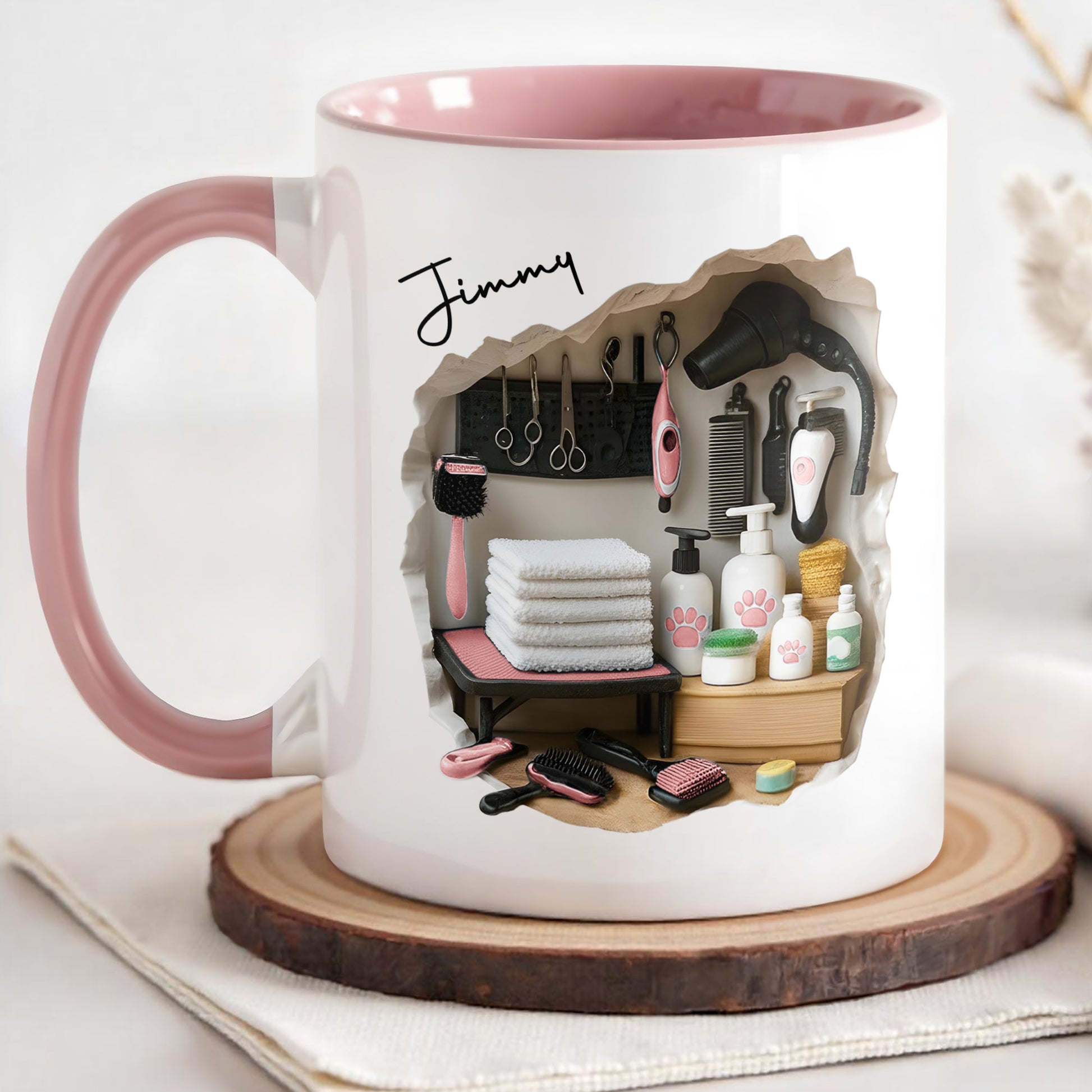 Personalized Pet Grooming Essentials Design