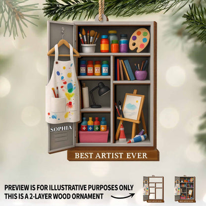 Best Artist Ever Paintbrushes And Canvas