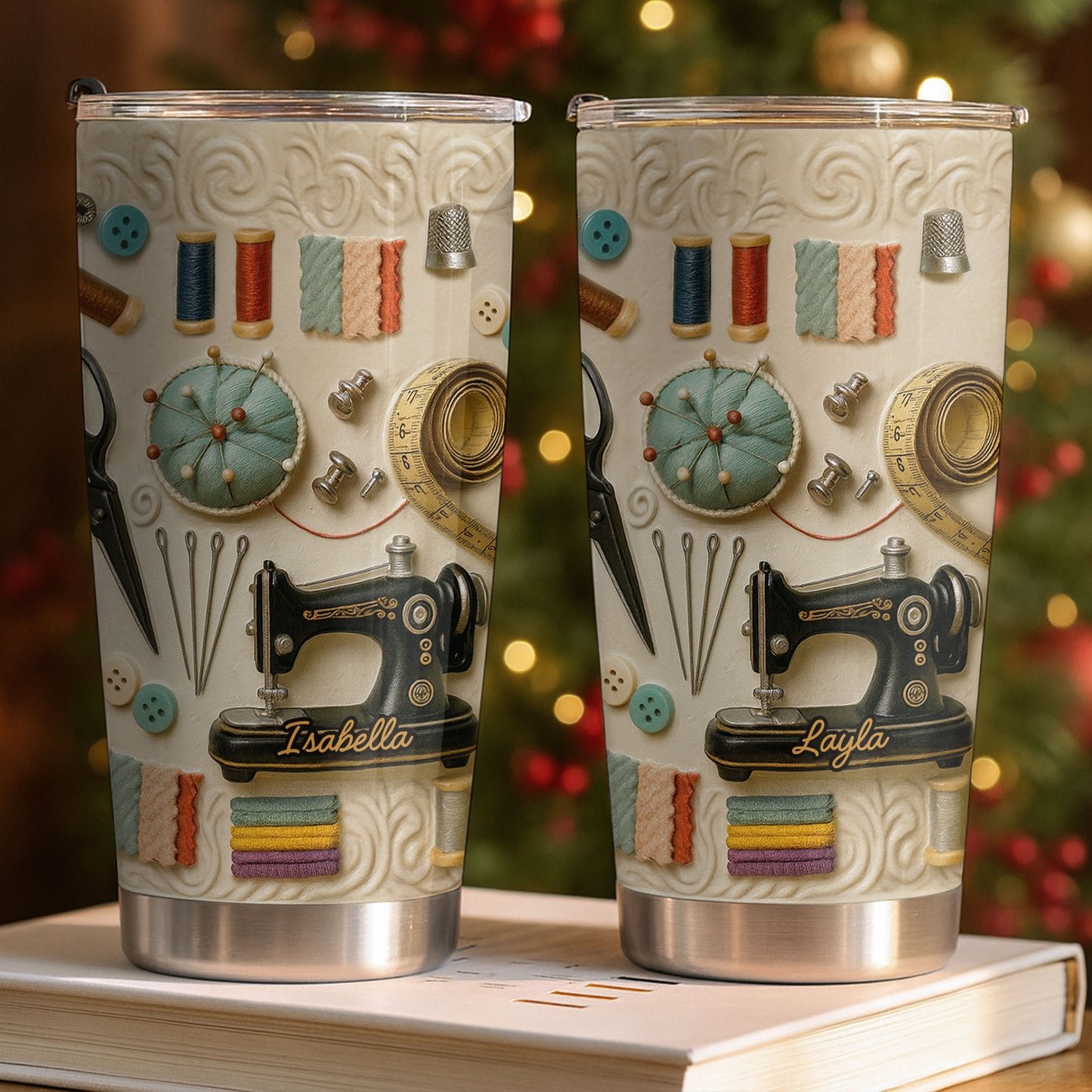 Celebrate The Art of Crafting, Sewing Essentials Tumbler