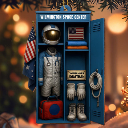Customize With Your Own Name, Astronaut Suit and Space Helmet