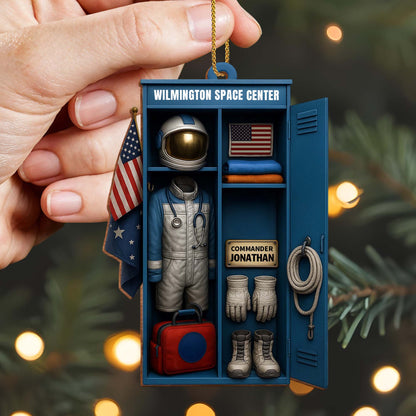 Customize With Your Own Name, Astronaut Suit and Space Helmet