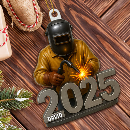 Capture The Spark, Classic Welder At Work