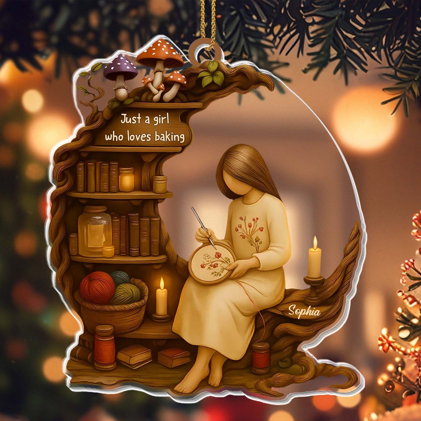 Just A Girl Who Loves Baking With Books And Yarn Design